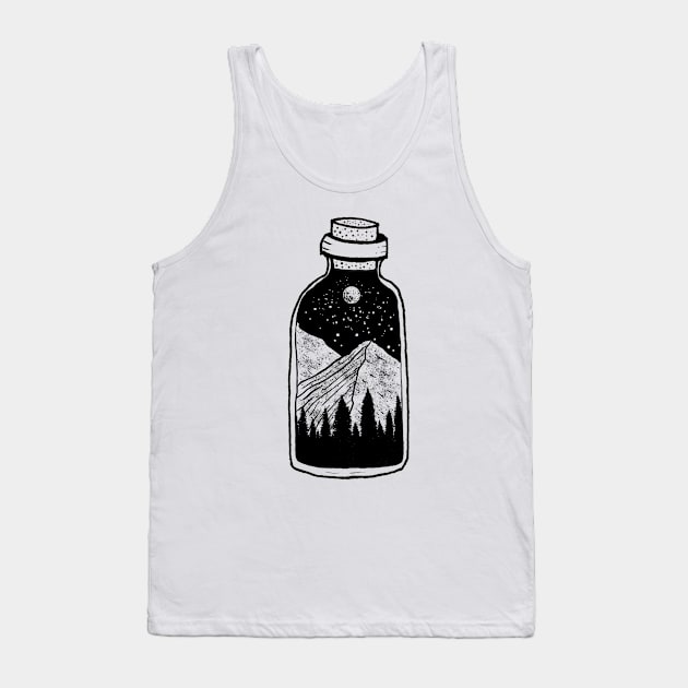 Starry night in a bottle Tank Top by KHJ